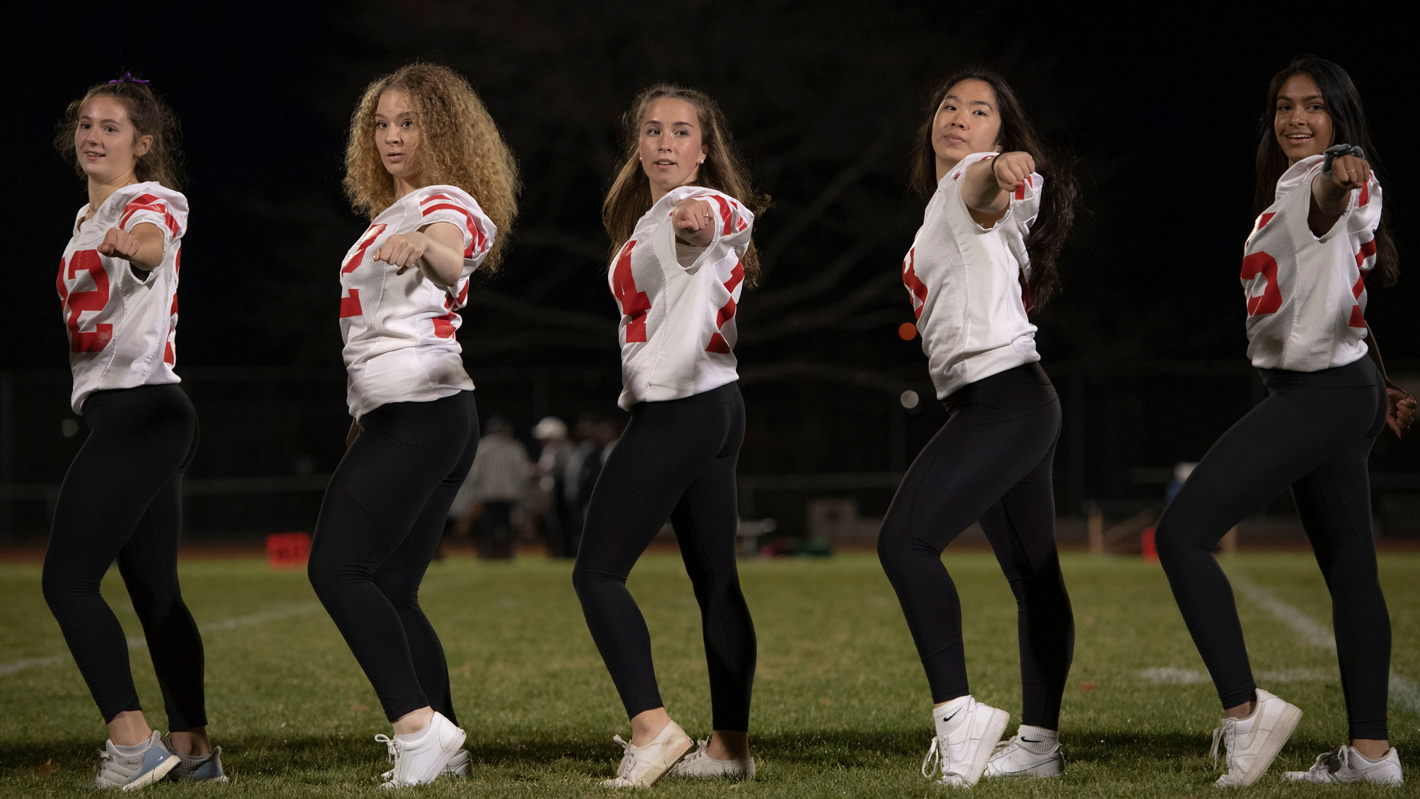 Funkdefied performance during Football game halftime